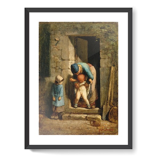 The Maternal Precaution (framed art prints)