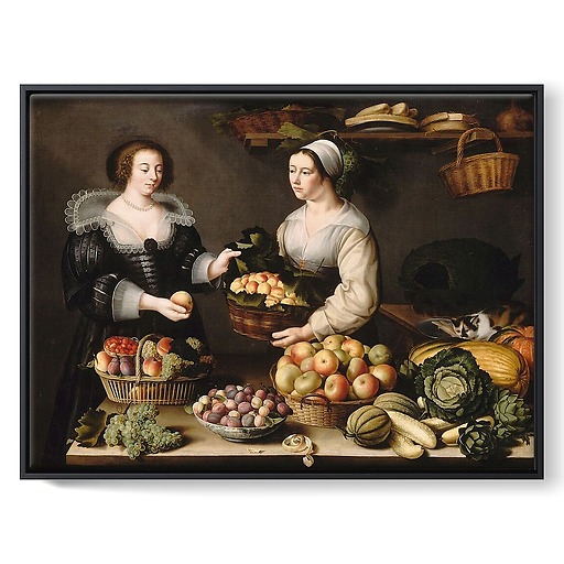 La Marchande de fruits et légumes (toiles encadrées)