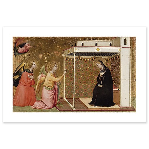 The Annunciation (predella element) (art prints)