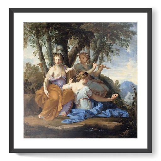 Clio, Euterpe et Thalie (affiches d'art encadrées)