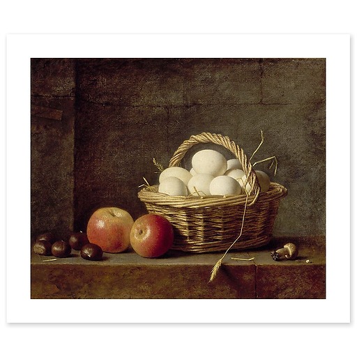 Panier d'oeufs (affiches d'art)