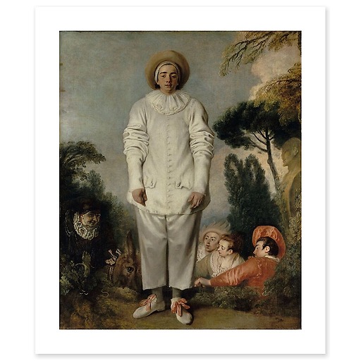 Pierrot, dit autrefois Gilles (affiches d'art)