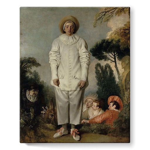 Pierrot, dit autrefois Gilles (toiles sur châssis)