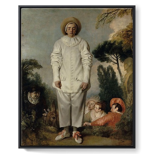 Pierrot, dit autrefois Gilles (toiles encadrées)