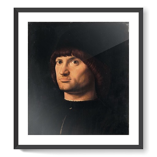 Portrait of a Man Known as the Condottiere (framed art prints)