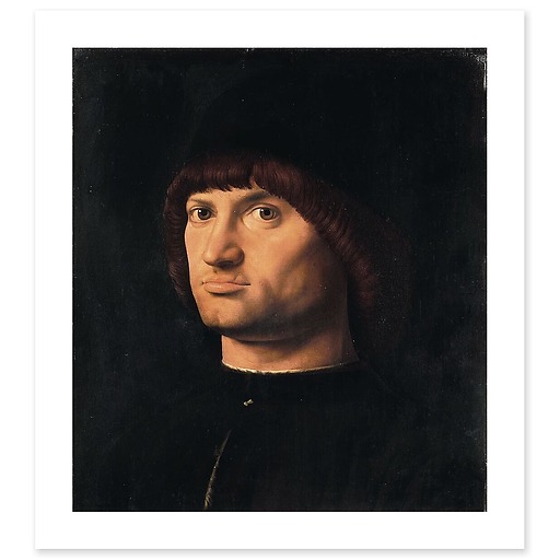 Portrait of a Man Known as the Condottiere (canvas without frame)