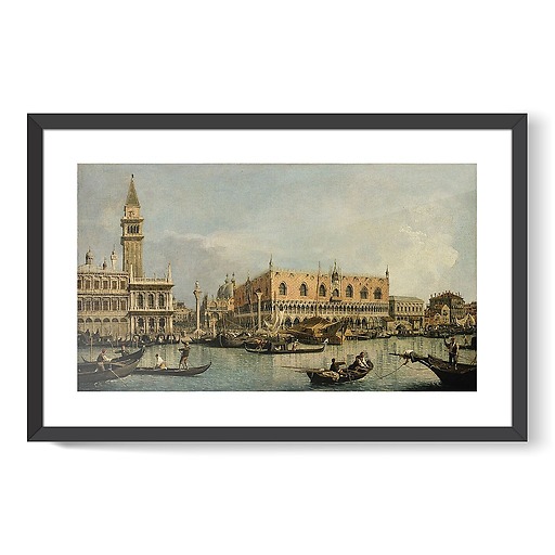 View of Basin of St Marks Square (framed art prints)