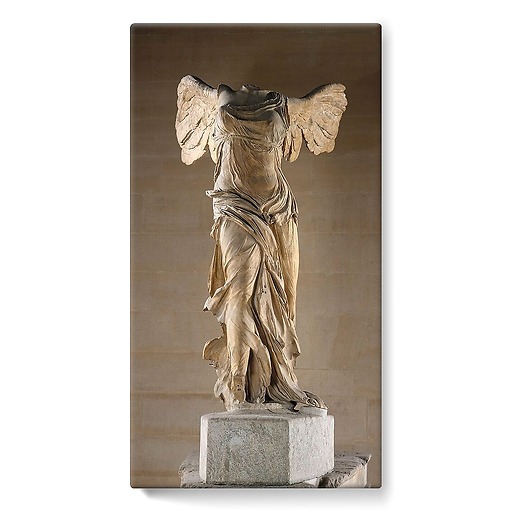 Winged victory or Victory of Samothrace (stretched canvas)