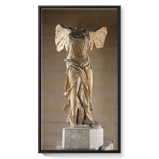 Winged victory or Victory of Samothrace (framed canvas)