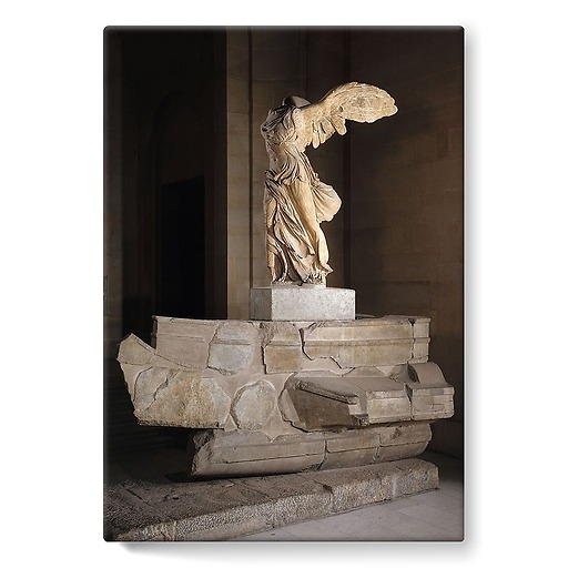 Winged victory or Victory of Samothrace (stretched canvas)