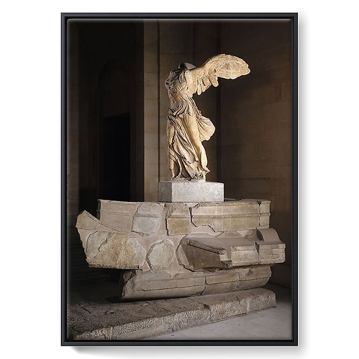 Winged victory or Victory of Samothrace (framed canvas)