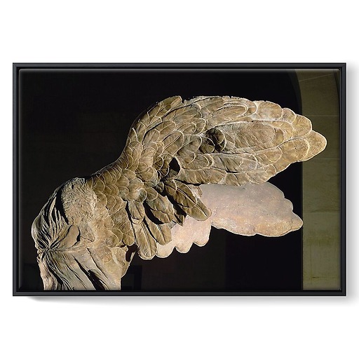 Winged victory or Victory of Samothrace (framed canvas)