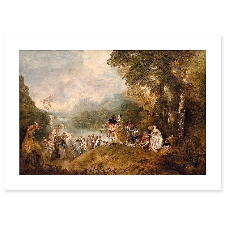 The Embarkation for Cythera (canvas without frame) · Louvre Shop