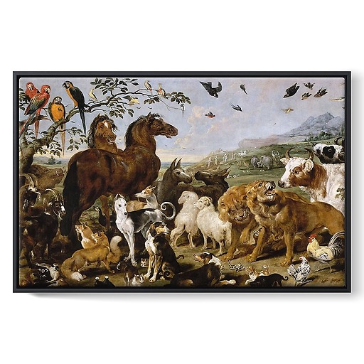 Entrée des animaux dans l'Arche de Noé (toiles encadrées)