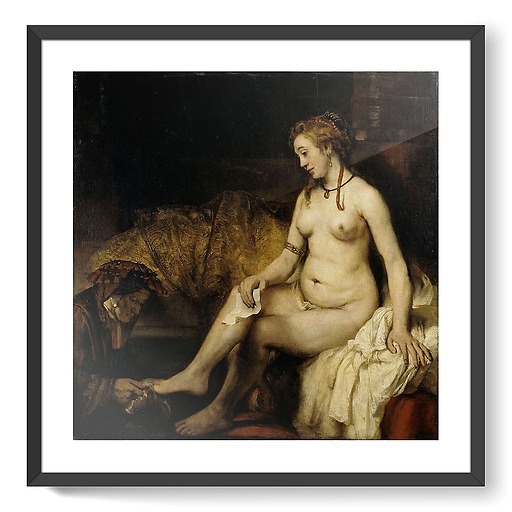 Bethsabée au bain (framed art prints)