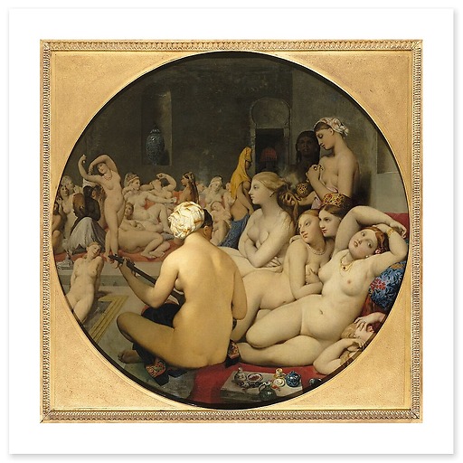 The Turkish Bath (art prints)