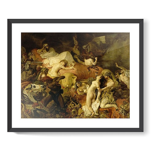 The Death of Sardanapalus (framed art prints)