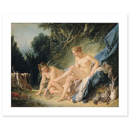 Diana Bathing (art prints)