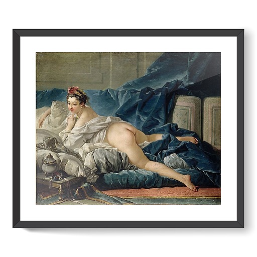 L'odalisque (affiches d'art encadrées)