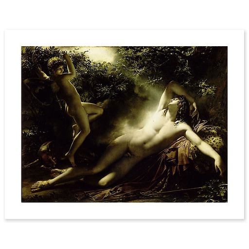 Endymion, effet de lune dit aussi Le Sommeil d'Endymion (affiches d'art)