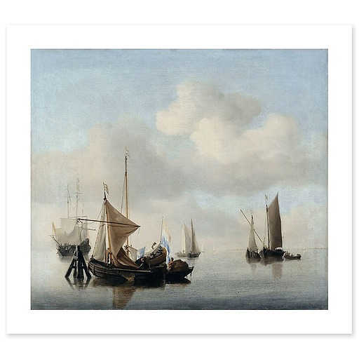 Seascape in Calm Weather (art prints)