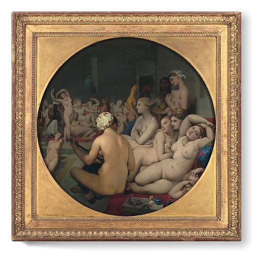 The Turkish Bath (stretched canvas)