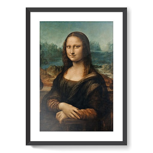 La Joconde, portrait de Monna Lisa (affiches d'art encadrées)