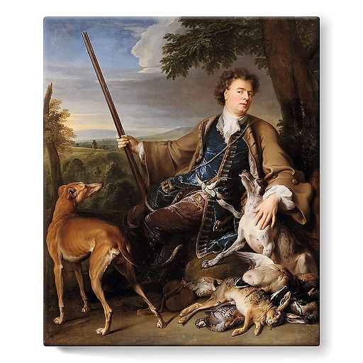 Portrait de l'artiste en chasseur (toiles sur châssis)