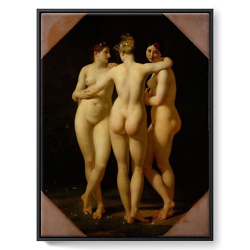 The Three Graces (framed canvas)