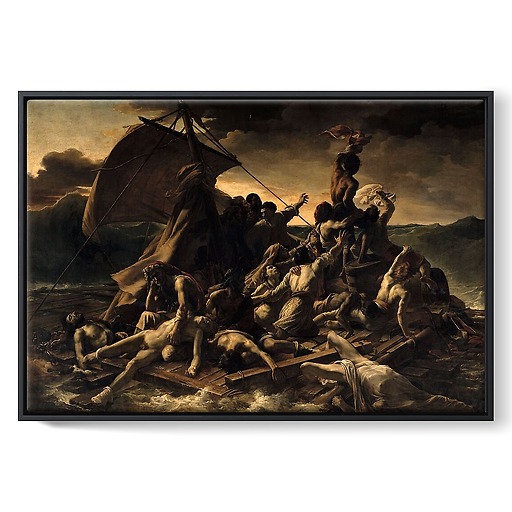 The Raft of the Medusa (framed canvas)