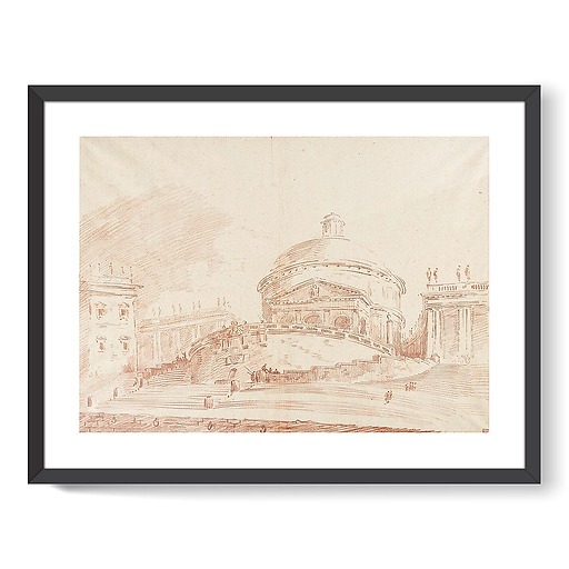 The port of Ripetta (framed art prints)