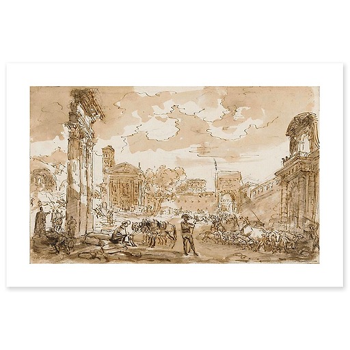 The Campo Vaccino (art prints)