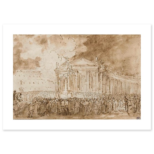 Illuminations for Corpus Christi Day, St. Peter's Square (art prints)