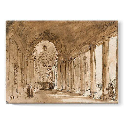 Portique de la villa Albani (toiles sur châssis)