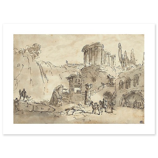 Temple of the Sibyl (art prints)