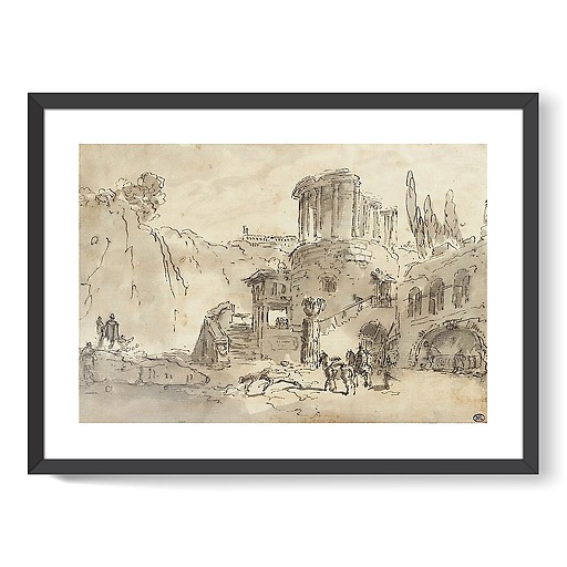 Temple of the Sibyl (framed art prints)