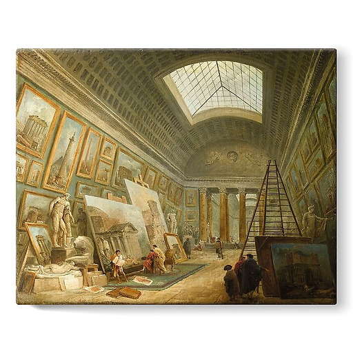 Une Galerie de Musée (toiles sur châssis)