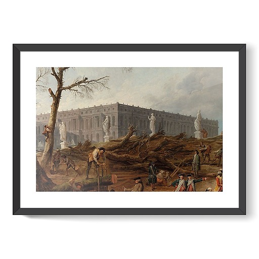 View of the Bosquet des "Bains d'Apollon" (framed art prints)