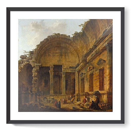 Inside the Temple of Diana (framed art prints)