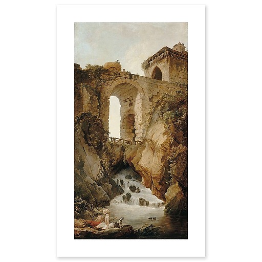 The big bridge or the stream (art prints)