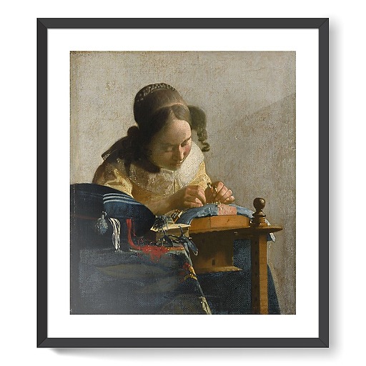 La Dentellière (détail) (framed art prints)