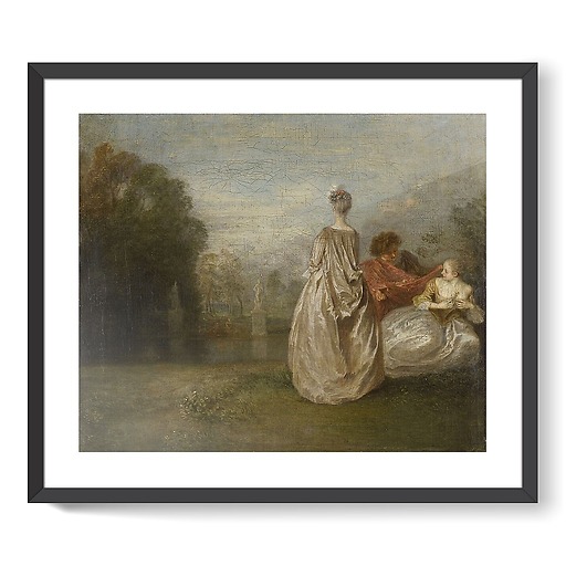 Les deux Cousines (framed art prints)