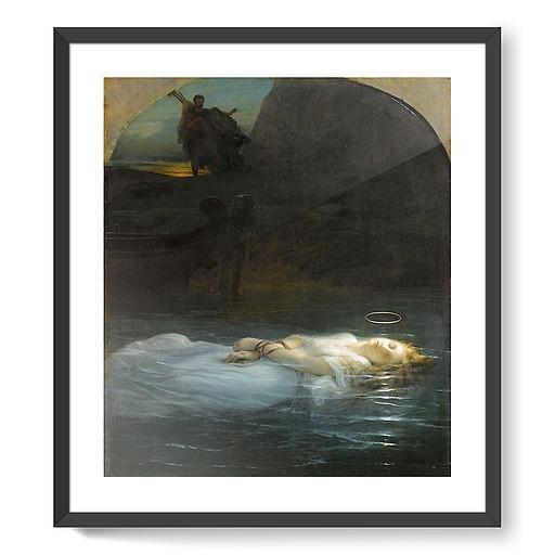 La jeune martyre (framed art prints)