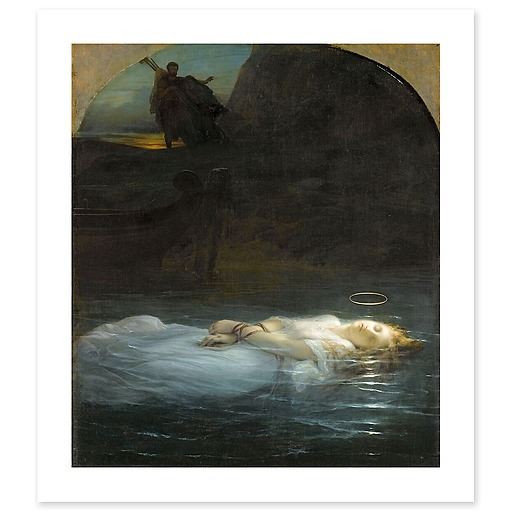 La jeune martyre (canvas without frame)