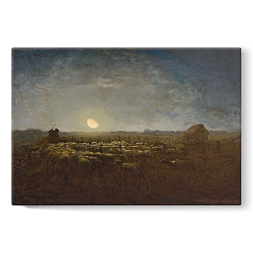 Le parc à moutons, clair de lune (toiles sur châssis)