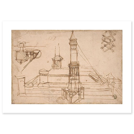 Étude de fortifications (art prints)