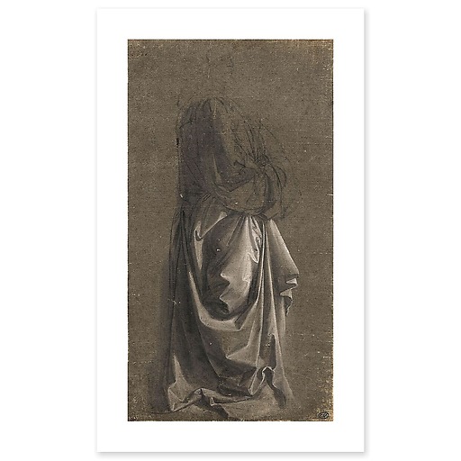 Draperie Jabach VIII. Figure debout (art prints)