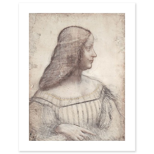 Portrait d'Isabelle d'Este (canvas without frame)