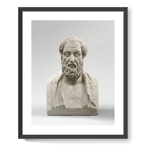 Portrait en hermès d'Homère (framed art prints)