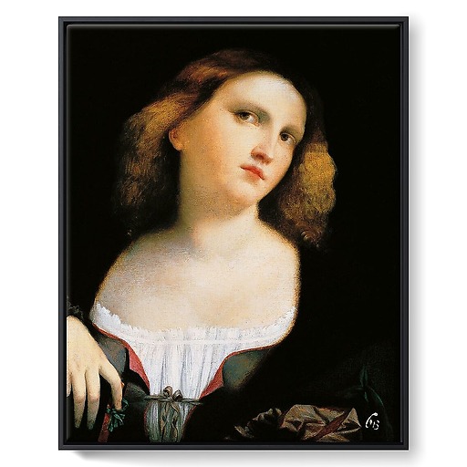 Portrait de femme (framed canvas)